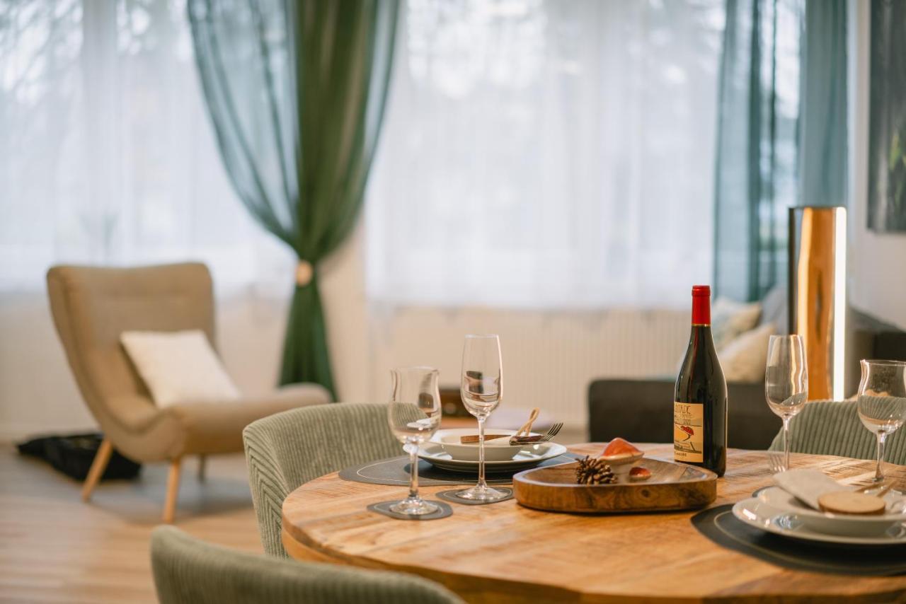 Modernes 2-Zimmer Themen-Apartment Im Zentrum Bayreuth Eksteriør bilde