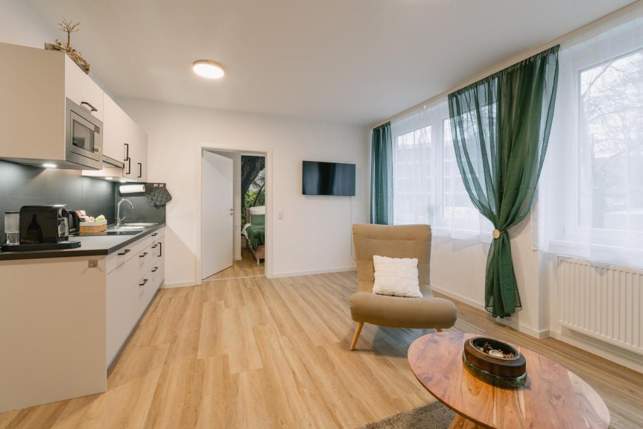 Modernes 2-Zimmer Themen-Apartment Im Zentrum Bayreuth Eksteriør bilde