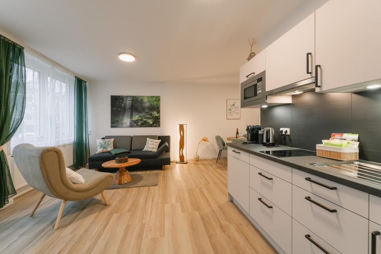 Modernes 2-Zimmer Themen-Apartment Im Zentrum Bayreuth Eksteriør bilde