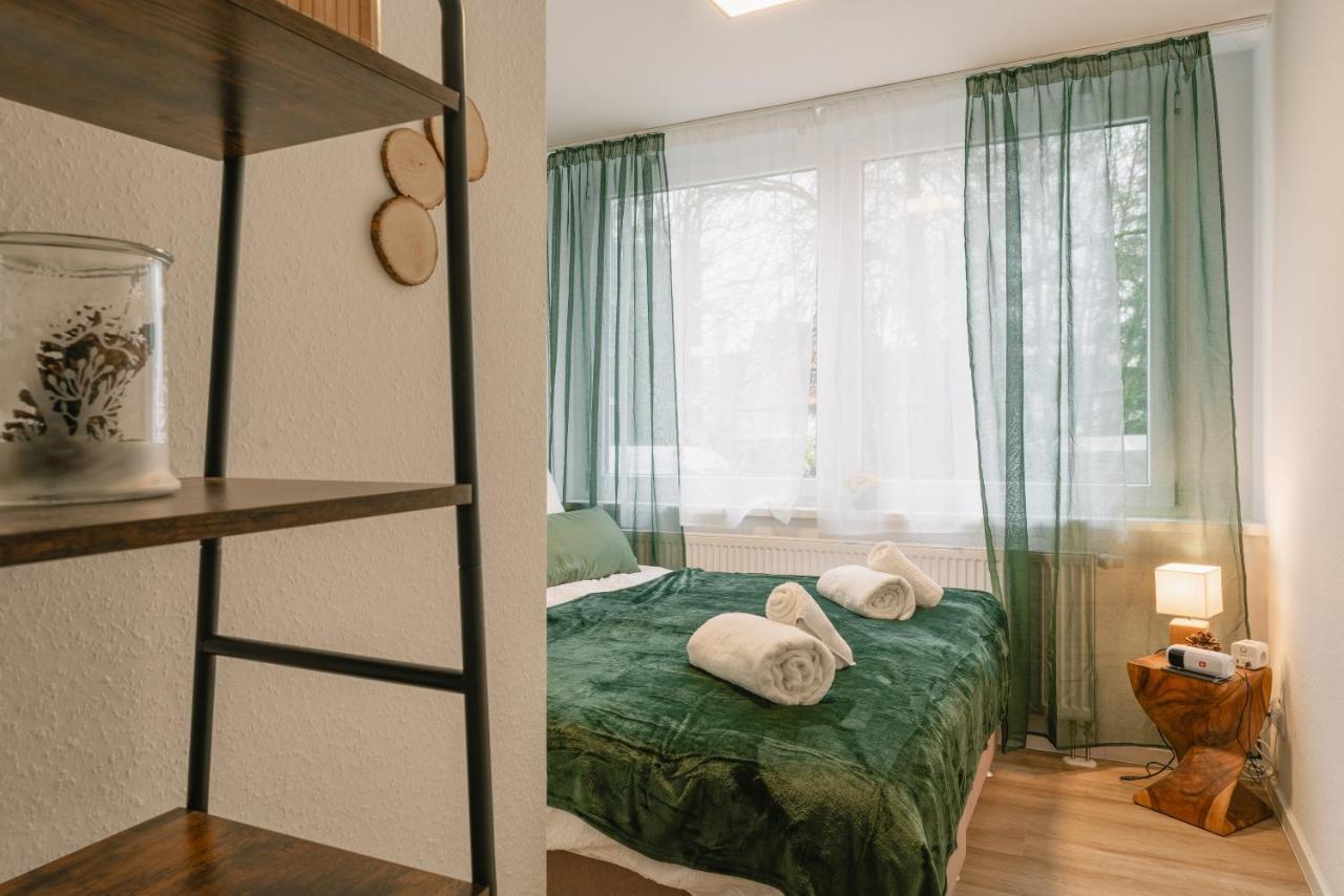 Modernes 2-Zimmer Themen-Apartment Im Zentrum Bayreuth Eksteriør bilde